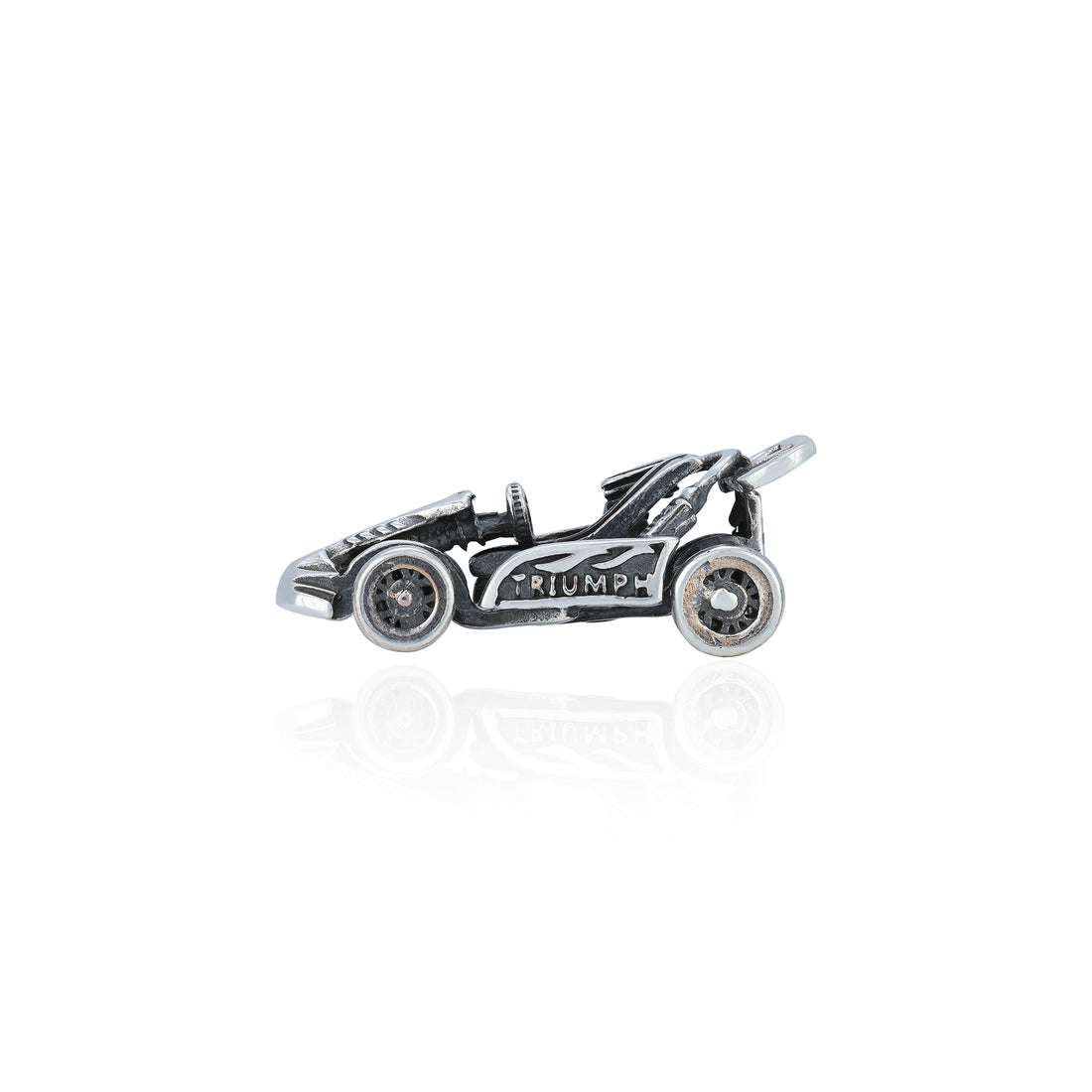 925 Speed Car Sterling Silver Miniature