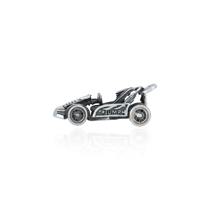 925 Speed Car Sterling Silver Miniature