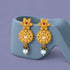 925 Sterling Silver Floral Cascade Pearl Earrings for Women