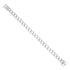 925 Sterling Silver Metro Luxe Cuban Style Statement Rhodium Plated Bracelet for Men