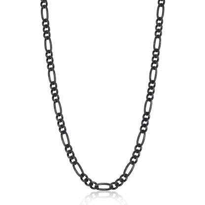 925 Sterling Silver Radiant Orbit DualTone Chain for Men