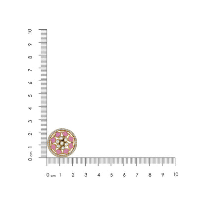 925 Sterling Silver Royal Floral Radiance Earring for Women