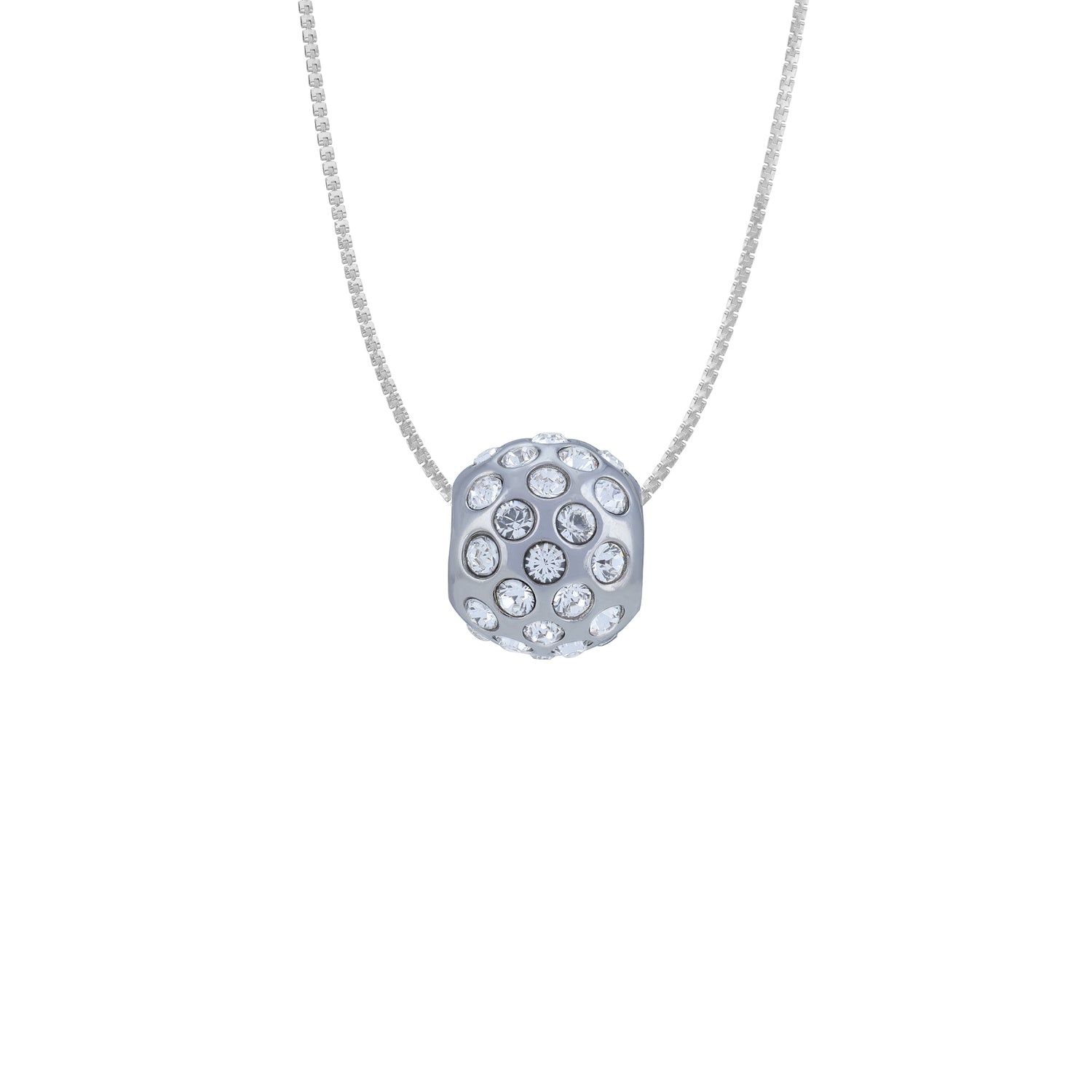 925 Sterling Silver Starlit Flurry Radiance Charm  Pendant for Women