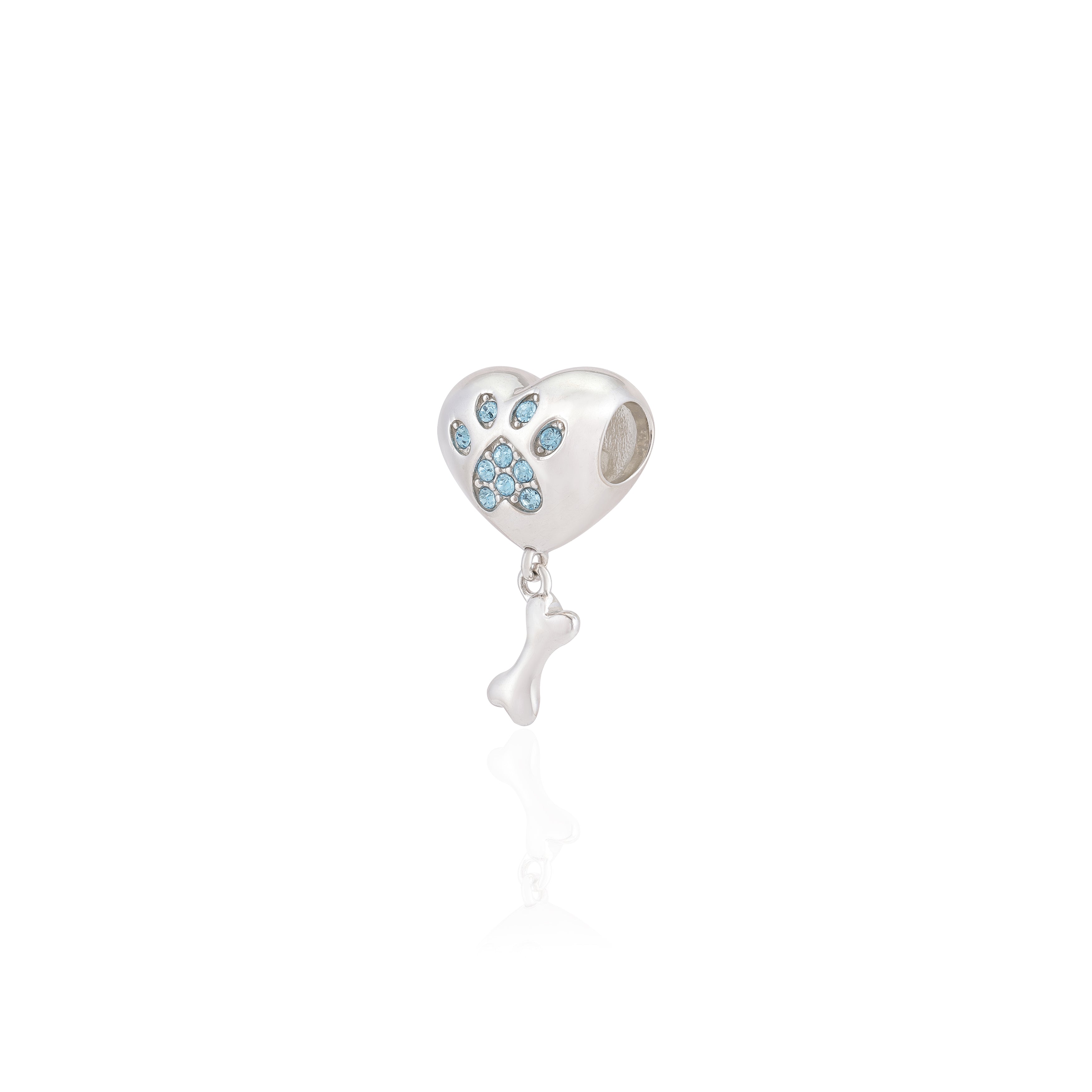 925 Sterling Silver TailWag Treasures Charm  Pendant for Women