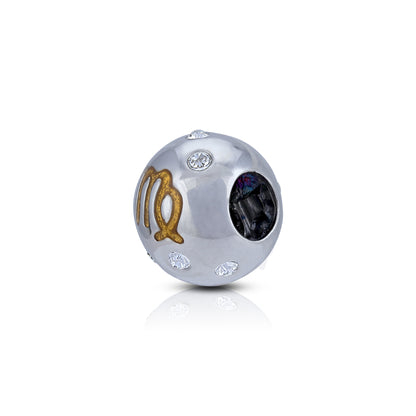 925 Sterling Silver Virgo Twilight Grace Charm Pendant for Women