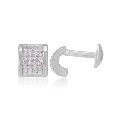 925 Sterling Silver Centrepiece Stone Earrings For Women