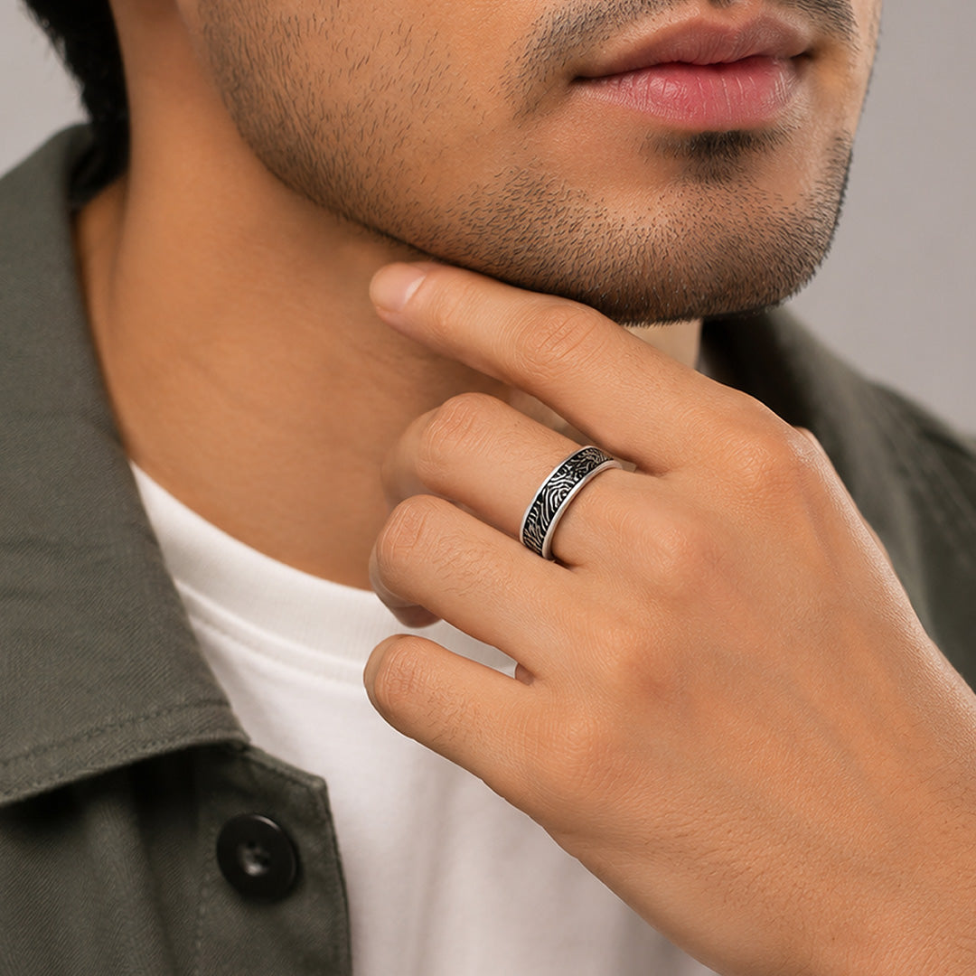 925 Sterling Silver Modern Ring