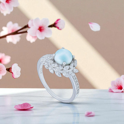 925 Sterling Silver Alluring Willow Glow Ring For Women
