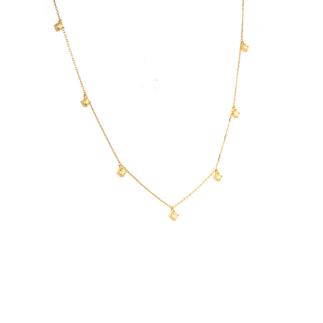 925 Sterling Silver Amber Glossy Necklace Online