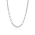925 Sterling Silver Apex Fusion Figaro Chain for Men