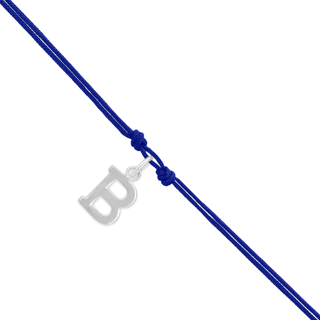 925 Sterling Silver B Glows With Timeless Grace Pendant Rakhi For Brother