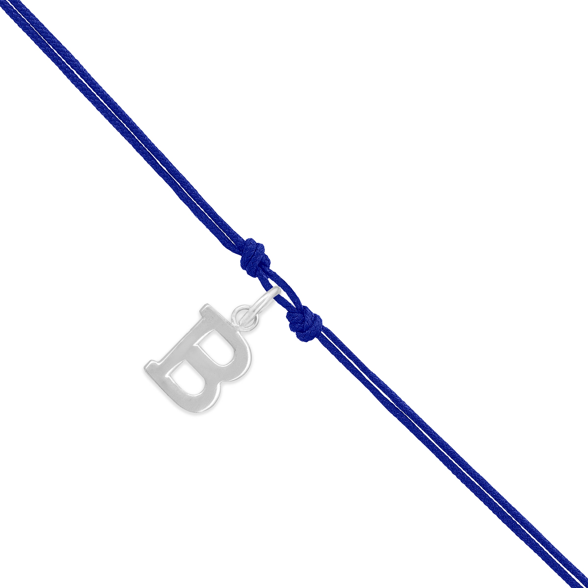 925 Sterling Silver B Glows With Timeless Grace Pendant Rakhi For Brother