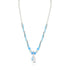 925 Sterling Silver Blue Bliss Harmony Chain Pendant for Women