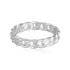 925 Sterling Silver Bold Curb Chain Statement Ring