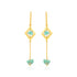 925 Sterling Silver Celestial Turquoise Danglers