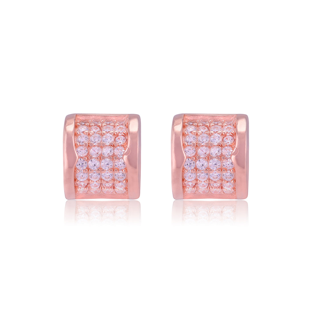 925 Sterling Silver Centrepiece Stone Earrings For Women