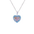 925 Sterling Silver Cherished Baby Rhodium Plated Pendant For Kids