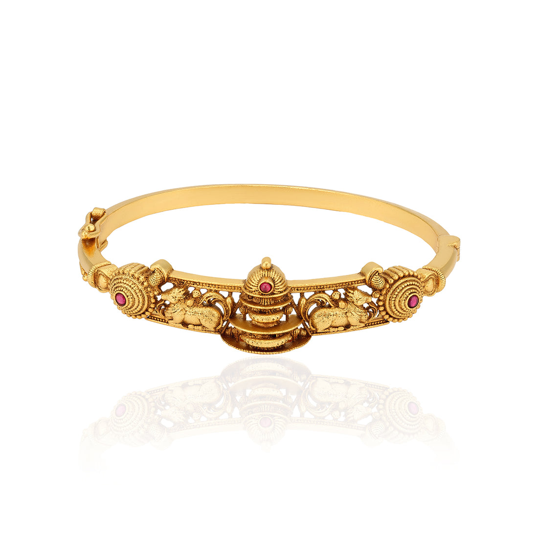 925 Sterling Silver Classic Dual Nandhi kada For Women