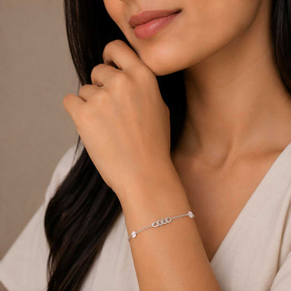 925 Sterling Silver Classic Encircle Bracelet