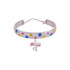 925 Sterling Silver Colourful Circles Bow Drop Kada For Kids