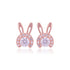 925 Sterling Silver Cute Bunny Earrings For Women