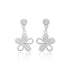 925 Sterling Silver Daisy Dream Rhodium Plated Earrings For Women