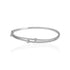 925 Sterling Silver Deco Strip Rhodium Plated Bracelet for Women