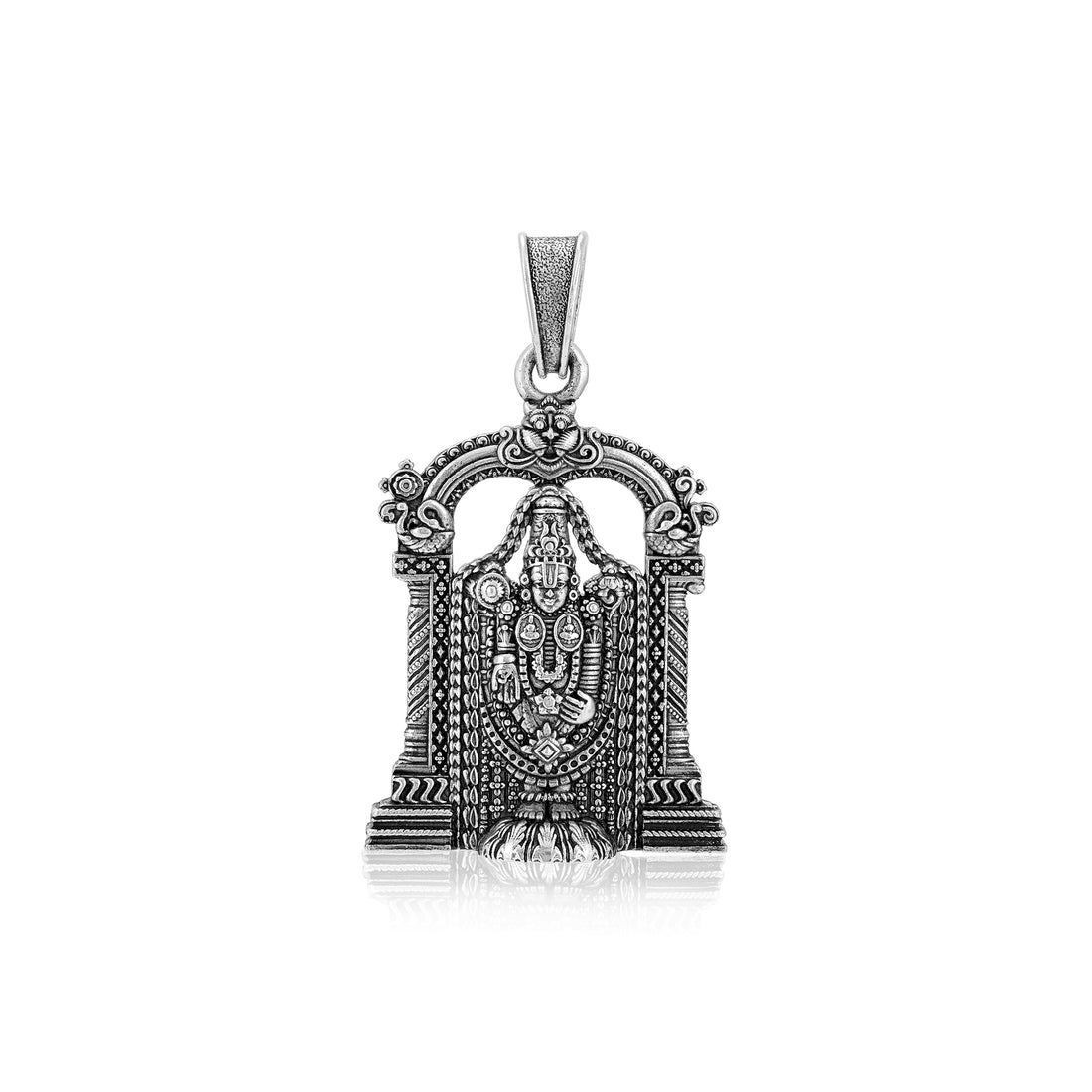 925 Sterling Silver Divine Perumal Oxidised Pendants for Men & Women