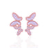 925 Sterling Silver Dual Style Butterflies Earrings For Women