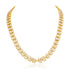 925 Sterling Silver Elegant Kundan Gold Plated Necklace