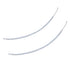 925 Sterling Silver Elegant Lightweight Loop Chain Bracelet for Women