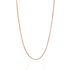 925 Sterling Silver EmberBox Gridlock Rose Gold Plated Chain for Men