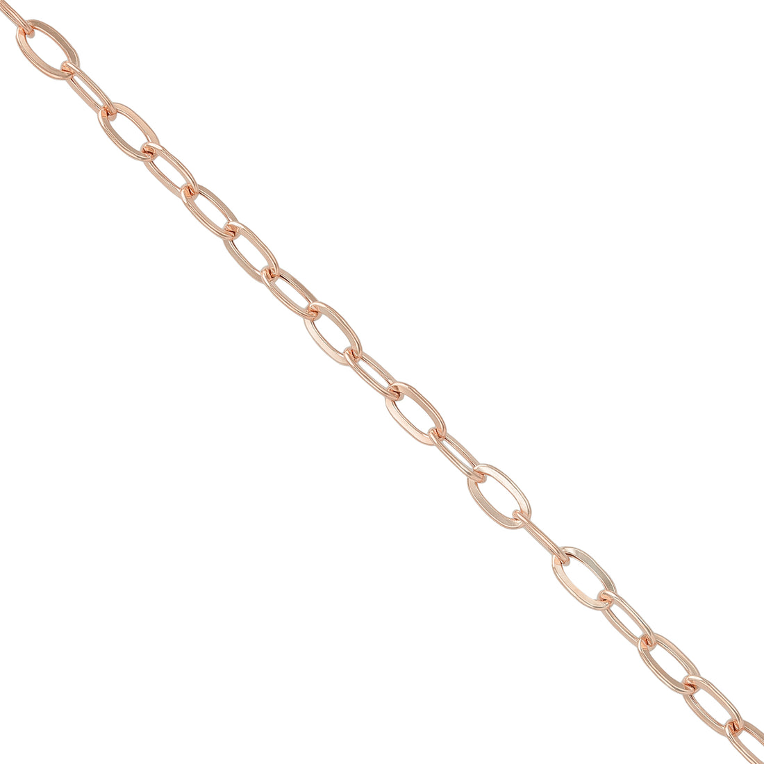 925 Sterling Silver EmberLink Axis Oval Bracelet for Men