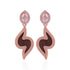 925 Sterling Silver Ember Grace Glow Earrings  For Women