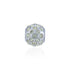 925 Sterling Silver Enchanted Bubble Pave Charm Pendant for Women