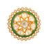 925 Sterling Silver Floral Radiance Polki Ring
