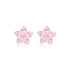 925 Sterling Silver Flower Pattern Earrings For Women