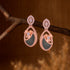 925 Sterling Silver Ginkgo Jade Radiance Earrings  For Women