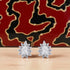 925 Sterling Silver Glimmering Teardrop Sunburst Earrings for Women