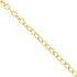 925 Sterling Silver GoldPlated HaloLink Bracelet for Men