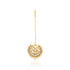 925 Sterling Silver Gold Plated Celestial Glow Tikka