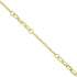 925 Sterling Silver Gold Plated Circuit Link Bracelet for Men