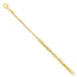 925 Sterling Silver Gold Plated Nova MeshLink Bracelet for Men