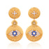 925 Sterling Silver Golden Aurelle Earring