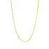 925 Sterling Silver Golden Gridlock Link Chain for Men