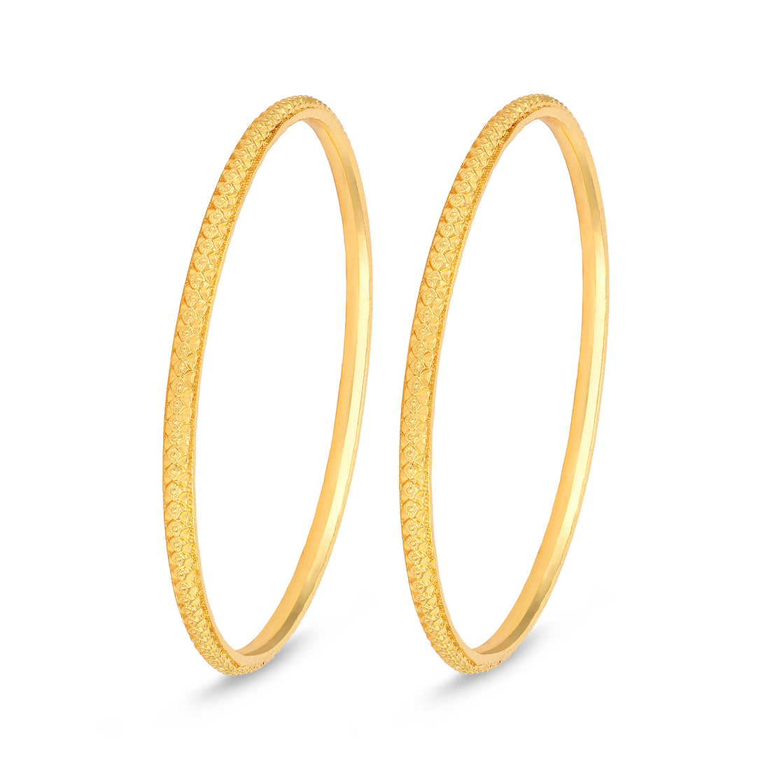 925 Sterling Silver Golden Lattice Glow Bangle for Women