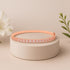 925 Sterling Silver Graceful Clover Bloom Luster Kada For Women
