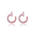925 Sterling Silver Half Hoop Earrings For Women
