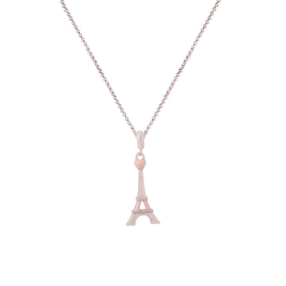 925 Sterling Silver Heart of Paris Pendant