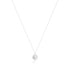 925 Sterling Silver Ivory Glow Pendant Chain